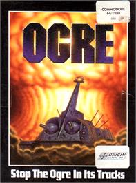 Box cover for Ogre on the Commodore 64.