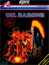 Box cover for Oil Barons on the Commodore 64.
