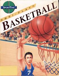 Box cover for Omni-Play Basketball on the Commodore 64.