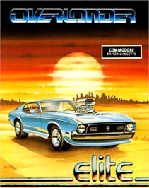 Box cover for Overlander on the Commodore 64.