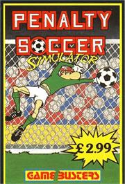 Box cover for Penalty Soccer on the Commodore 64.