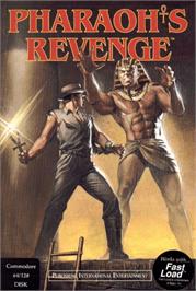 Box cover for Pharaoh's Revenge on the Commodore 64.