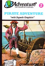 Box cover for Pirate Adventure on the Commodore 64.