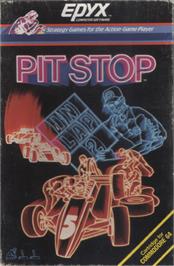 Box cover for Pitstop on the Commodore 64.