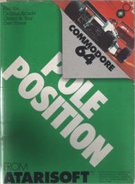 Box cover for Pole Position on the Commodore 64.