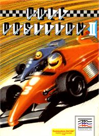 Box cover for Pole Position II on the Commodore 64.