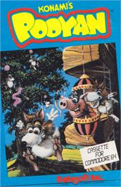 Box cover for Pooyan on the Commodore 64.
