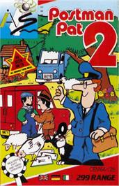 Box cover for Postman Pat 2 on the Commodore 64.