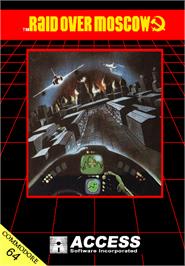 Box cover for Raid Over Moscow on the Commodore 64.