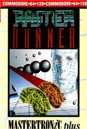 Box cover for Raster Runner on the Commodore 64.