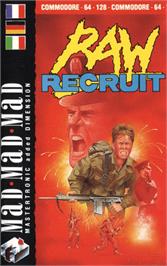 Box cover for Raw Recruit on the Commodore 64.