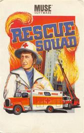 Box cover for Rescue Squad on the Commodore 64.