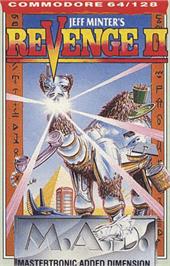 Box cover for Return of the Mutant Camels on the Commodore 64.