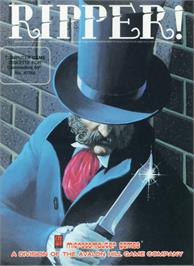 Box cover for Ripper! on the Commodore 64.