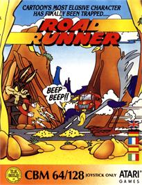 Box cover for Road Runner on the Commodore 64.