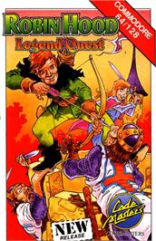 Box cover for Robin Hood: Legend Quest on the Commodore 64.