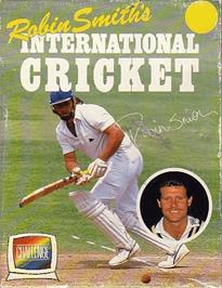 Box cover for Robin Smith's International Cricket on the Commodore 64.