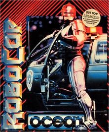 Box cover for RoboCop on the Commodore 64.