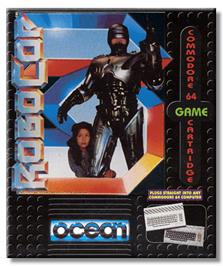 Box cover for RoboCop 3 on the Commodore 64.