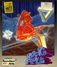 Box cover for Rock 'n Roll on the Commodore 64.