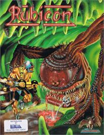 Box cover for Rubicon on the Commodore 64.