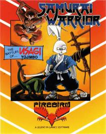 Box cover for Samurai Warrior: The Battles of Usagi Yojimbo on the Commodore 64.