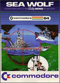 Box cover for Sea Wolf on the Commodore 64.