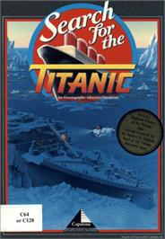 Box cover for Search for the Titanic on the Commodore 64.