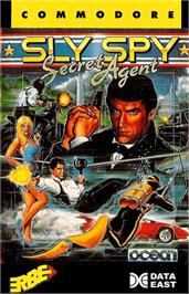 Box cover for Sly Spy: Secret Agent on the Commodore 64.