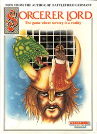 Box cover for Sorcerer Lord on the Commodore 64.