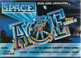 Box cover for Space Ace on the Commodore 64.