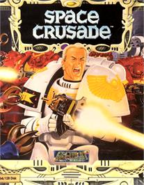 Box cover for Space Crusade on the Commodore 64.