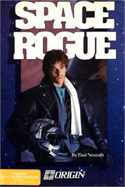 Box cover for Space Rogue on the Commodore 64.