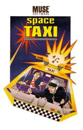 Box cover for Space Taxi on the Commodore 64.