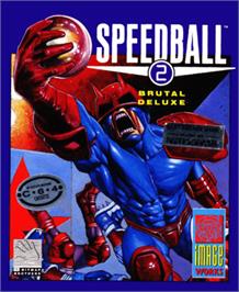 Box cover for Speedball 2: Brutal Deluxe on the Commodore 64.