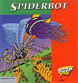 Box cover for Spiderbot on the Commodore 64.