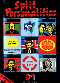Box cover for Split Personalities on the Commodore 64.