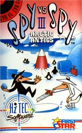 Box cover for Spy vs Spy III: Arctic Antics on the Commodore 64.
