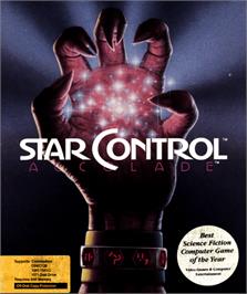 Box cover for Star Control on the Commodore 64.