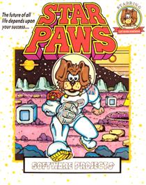 Box cover for Star Paws on the Commodore 64.