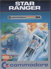 Box cover for Star Ranger on the Commodore 64.