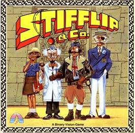 Box cover for Stifflip & Co. on the Commodore 64.