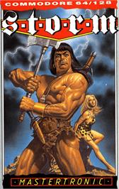 Box cover for Storm on the Commodore 64.