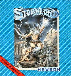 Box cover for Stormlord on the Commodore 64.