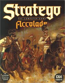 Box cover for Stratego on the Commodore 64.