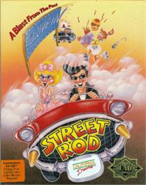 Box cover for Street Rod on the Commodore 64.