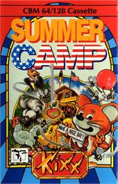 Box cover for Summer Camp on the Commodore 64.