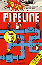 Box cover for Super Pipeline on the Commodore 64.
