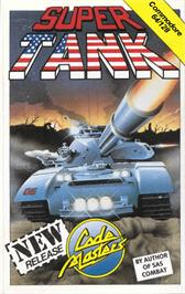 Box cover for Super Tank Simulator on the Commodore 64.