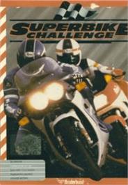 Box cover for Superbike Challenge on the Commodore 64.